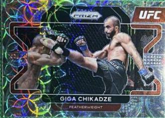 Giga Chikadze 2022 Panini Prizm UFC Base #71 Premium