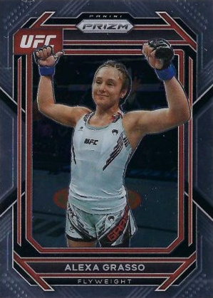 Alexa Grasso 2023 Panini Prizm UFC Base #121 Black