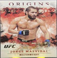 Jorge Masvidal 2021 Panini Chronicles UFC Base Origins #31 Red