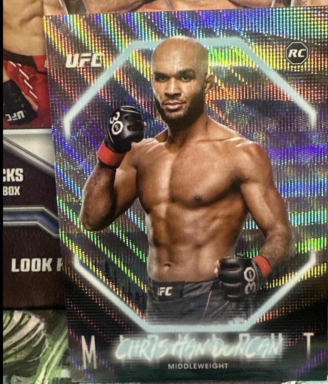 Christian Duncan 2025 Topps Midnight UFC Base #40 Midnight