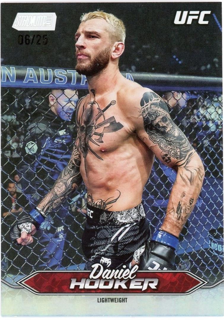 Dan Hooker 2025 Topps Stadium Club UFC Base #184 Rainbow