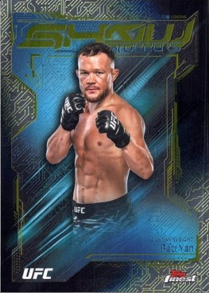 Petr Yan 2025 Topps Finest UFC Showstoppers #SS-5 Superfractor