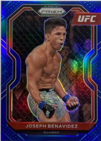 Joseph Benavidez 2021 Panini Prizm UFC Base #35 Blue