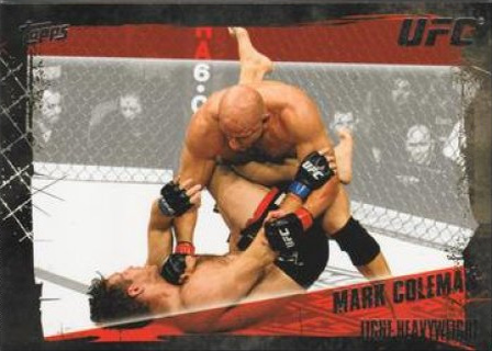 Mark Coleman 2010 Topps UFC Base #50 Red
