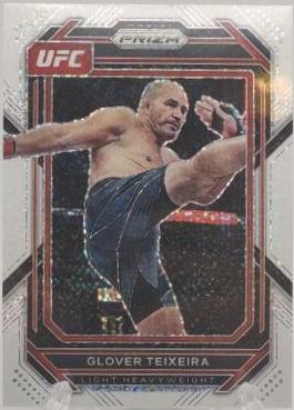 Glover Teixeira 2023 Panini Prizm UFC Base #147 White Sparkle