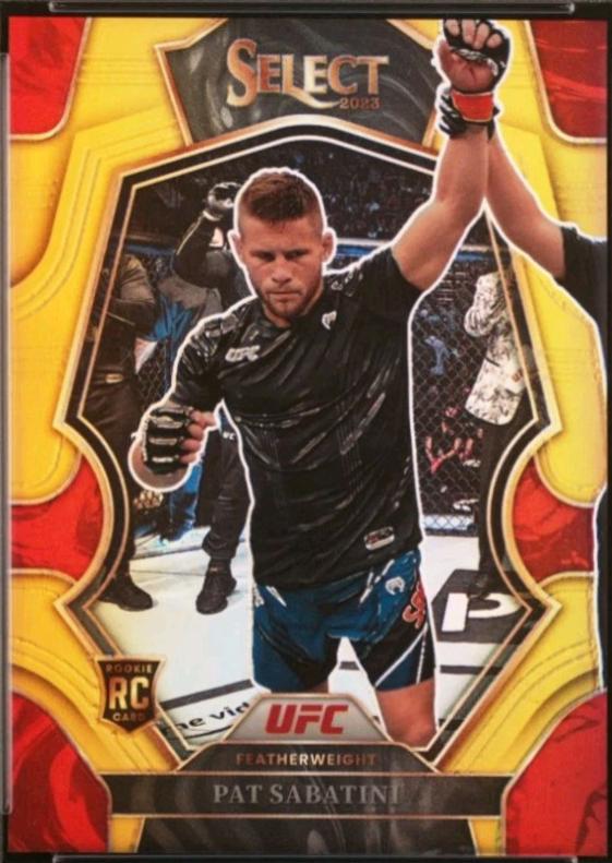 Patrick Sabatini 2023 Panini Select UFC Premier Level #129 Gold